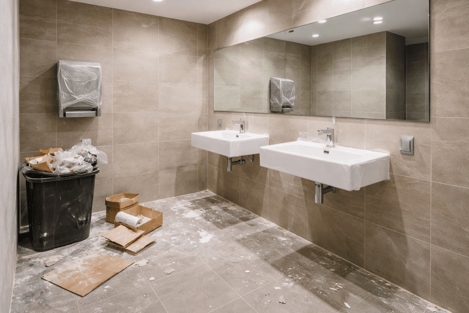 Before after builders cleaning 2