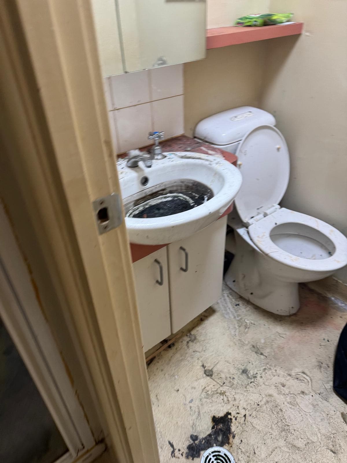 Before once off cleaning 2
