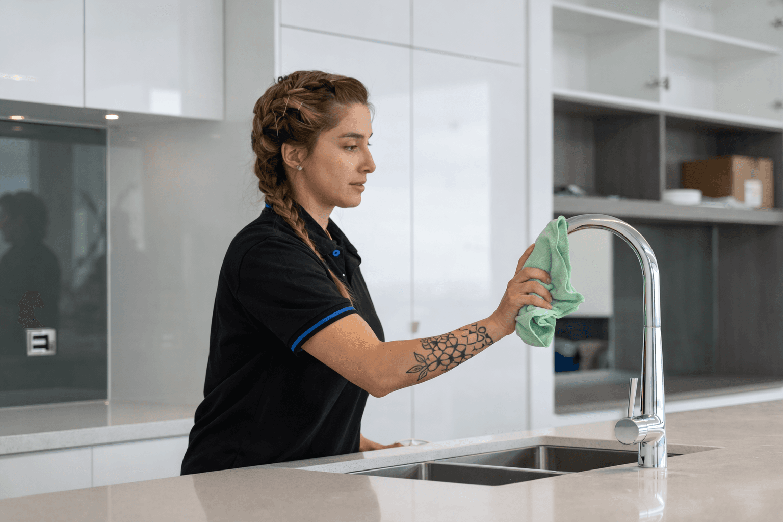 Professional after builders cleaning residential project showcase
