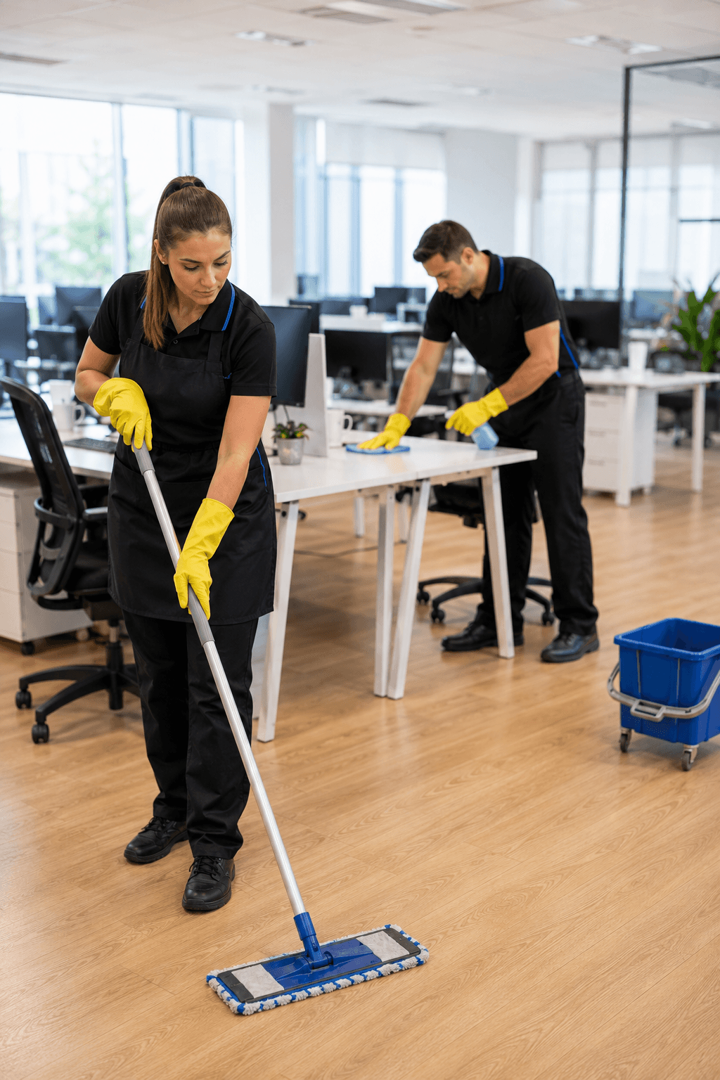 How often should you clean your office